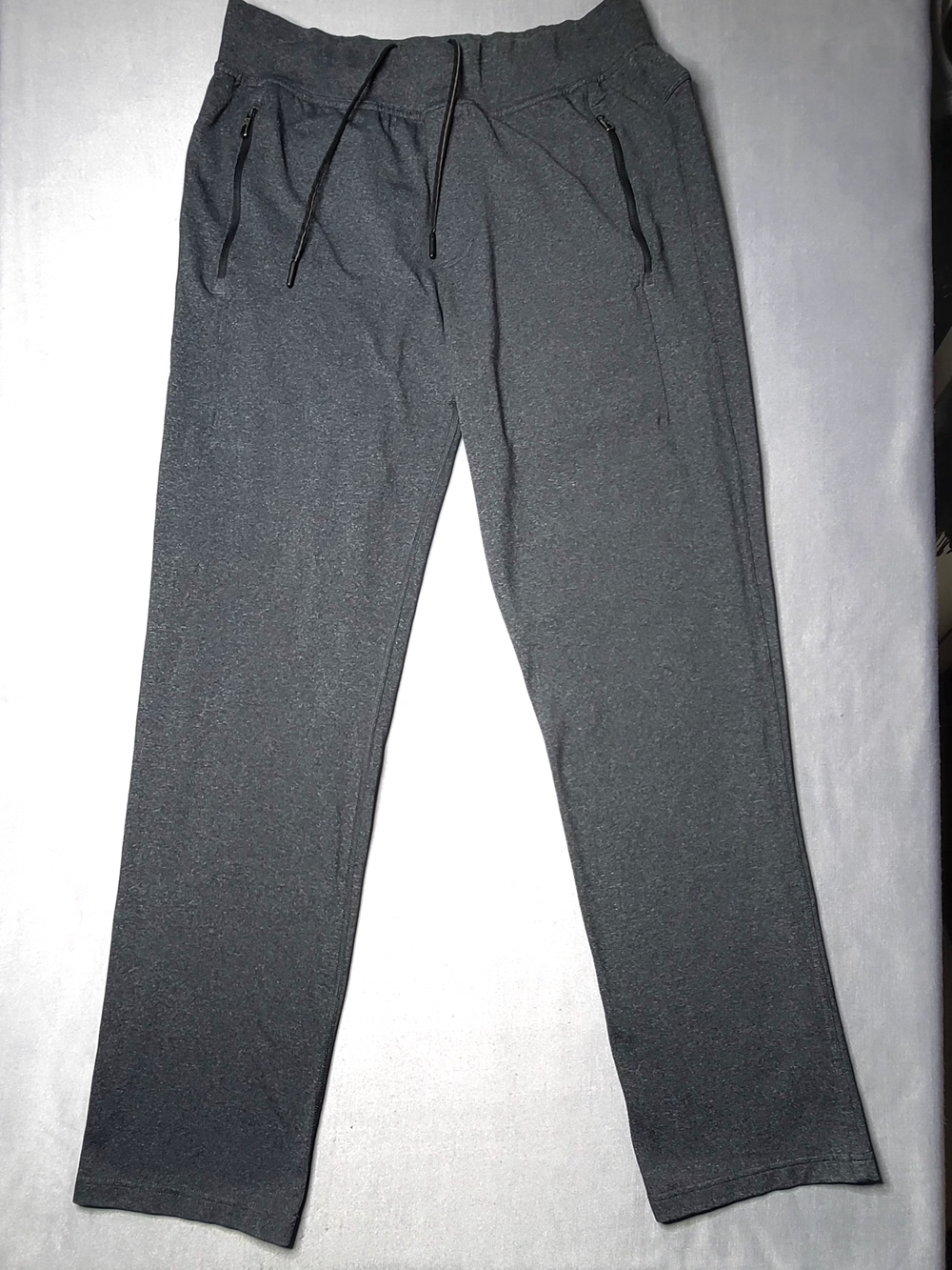 lululemon athletica Men's Charcoal Gray Zip-Pocket Sweatpants Joggers Size L